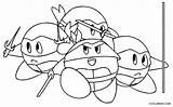Kirby Coloring Pages Cool2bkids Ninja Printable Kids Drawing Cool Sheets Color Ninga Getdrawings Choose Board Game sketch template