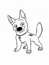 Bolt Coloring Pages Disney Lightning Dog Drawing Bolts Clipart Color Print Getcolorings Getdrawings Library Popular Printable sketch template