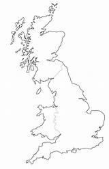 Map Blank England British Isles Britain Outline Printable Pinsdaddy Kingdom Coloring Pixshark Bite Galleries Murray Andy He sketch template
