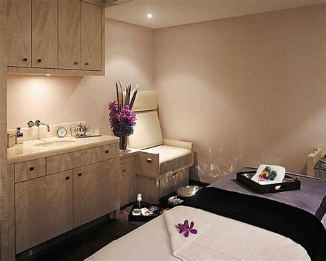 luxury spa treatment room interior design  beverly wilshire hotel