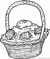 Easter Coloring Basket Pages Baskets Holidays Colouring Clipartbest Comments Clip Books Coloringhome sketch template