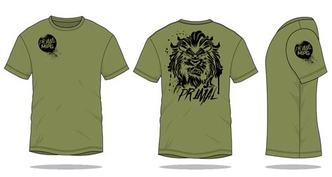 primal lion military green
