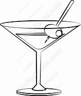 Martini Glass Cocktail Drawing Clipart Cup Cocktails Line Deco Drink Olive Clip Tattoos Drawings Getdrawings Vector Afbeeldingsresultaat Voor Alcohol Vodka sketch template