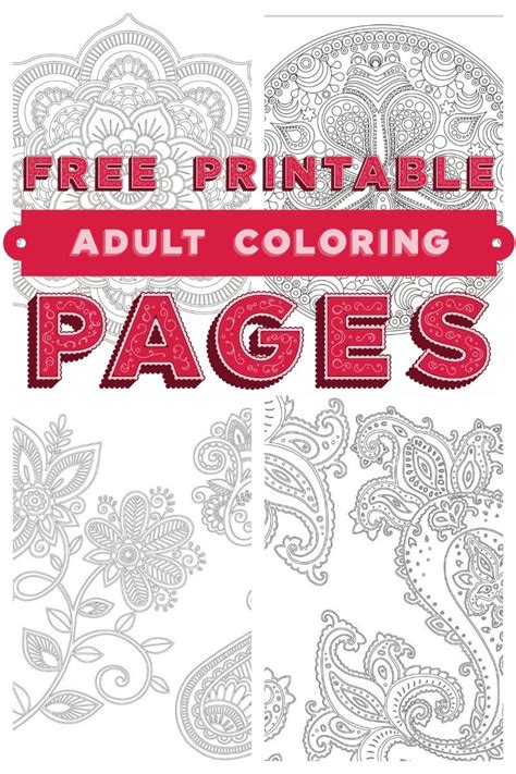 quick relaxation tips  adult coloring printable pages