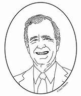 George Bush Drawing Lyndon Johnson Clipart President Getdrawings Clipground sketch template