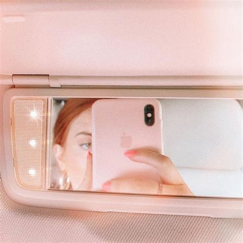 Pink Mirror Selfie Instagram Pose Ideas In 2020 Iphone