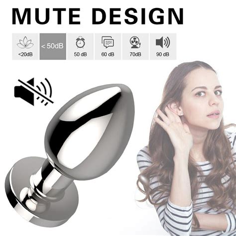 Anal Butt Plug Stainless Sex Toys For Women Men Couple Metal Vibrating