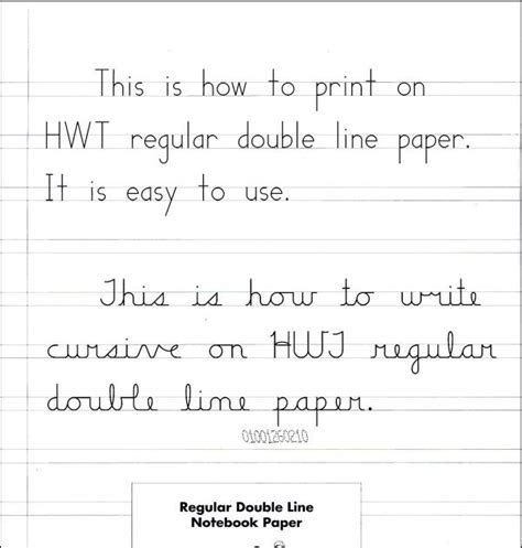 double spaced paper  double spaced paper