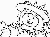 Madeline Coloring Pages Kids Needlework Row Embroidery Printables Five Printable Cartoon Drawing School sketch template