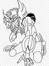 Seiya Saint Pegasus Drawing Knights Zodiac Cartoon Save Yoga sketch template