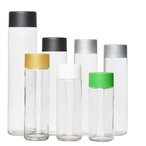 250 300 350 400 500 800 ml clear glass water bottle with