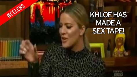 Khloe Kardashian Admits She Has Made A Sex Tape With Estranged Husband