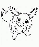 Eevee Pokemon Coloring Pages Wants Printable Play Color Print Kids Categories Forms sketch template