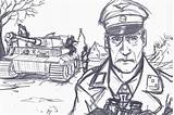 Tanks Wwii Pencil Drawings American Template sketch template