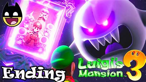 Luigi S Mansion 3 King Boo Final Boss Ending Super