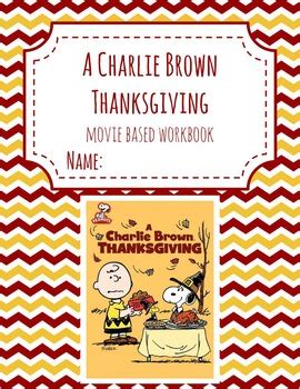 charlie brown thanksgiving activity packet   samses teach