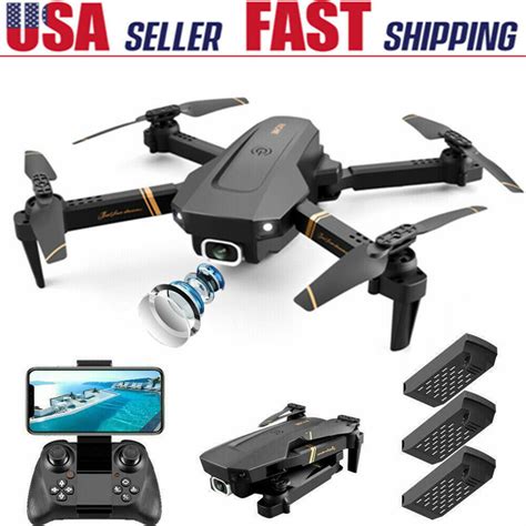 drone  pro foldable quadcopter wifi fpv p hd camera  extra batteries gift  camera drones