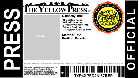 press pass  yellow press