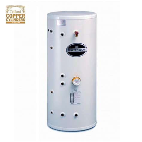 telford tempest twin coil twin immersion solar indirect unvented cylinder
