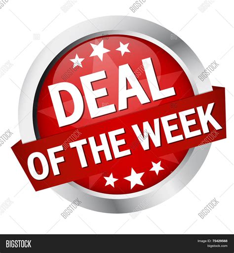button banner deal week vector photo bigstock