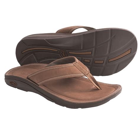 mens leather flip flop sandals mens dress sandals