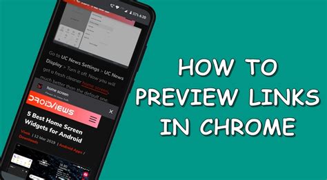 preview links  chrome  android droidviews