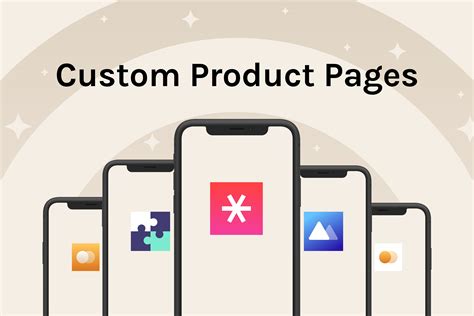 custom product pages  app store     work