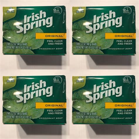 irish spring original scent soap bars  bars total  oz  walmartcom walmartcom