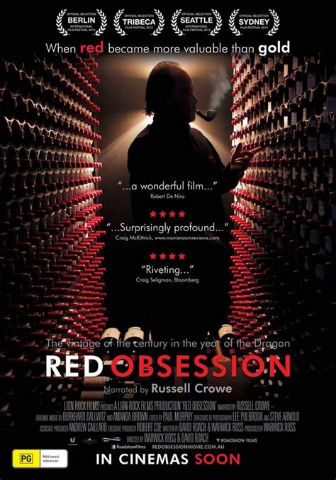 Red Obsession Rotten Tomatoes Film We Movie Russell Crowe