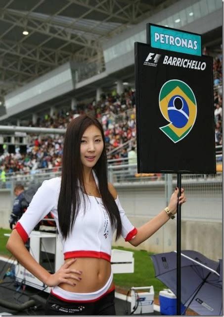 queen photo collections sexy model in korea 2010 f1 race