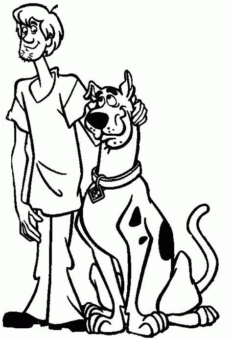 printable coloring pages scooby doo printable world holiday