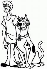 Scooby Doo Coloring Pages Colouring Shaggy Outline Printable Print Halloween Van Kids Fred Template Characters Book Library Popular Clipartmag Clipart sketch template