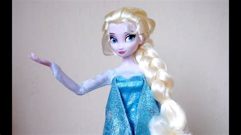 elsa doll review youtube