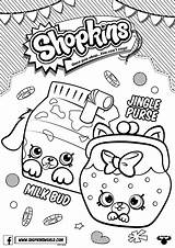 Coloring Pages Shopkins Crush Snow Getcolorings sketch template
