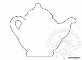 Teapot Template Coloring Reddit Email Twitter sketch template