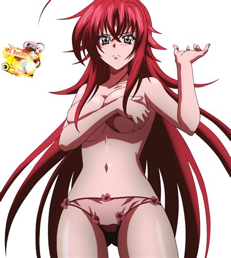 high school dxd rias gremory render 71 ecchi naked anime png image without background