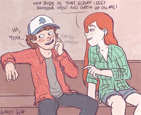 Wendy And Dipper Art By Limey404 On Deviant Art And Tumblr
