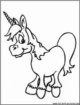 Unicorn Coloring Page4 Pages Fun sketch template