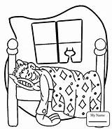 Coloring Night Pages Time Sleepover Furniture Printable Clipart Getcolorings Bed Drawing Color Bedroom Sleep Print Paper Kid Dream Supercoloring sketch template