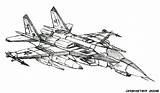 Fighter Jets Tomcat Plane Malvorlage Malvorlagen Flugzeug Ausdrucken Logodix sketch template