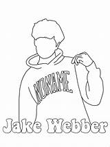 Colby Youtuber Brock Jake Webber Coloringpages Traphouse Quarentine sketch template
