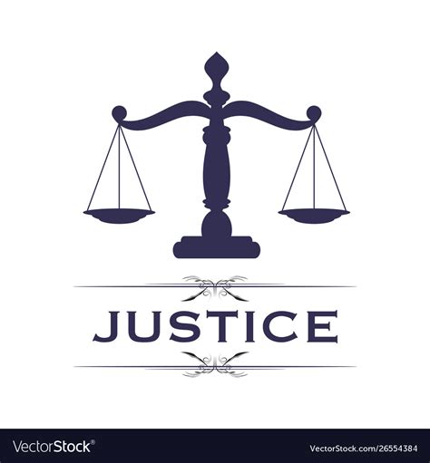 scales justice symbol royalty  vector image