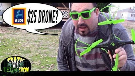 aldi  drone review youtube