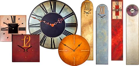stunning  square rectangular decorative wall clocks