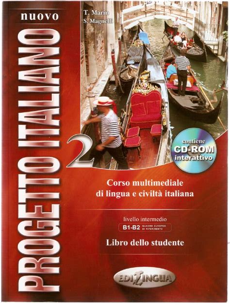 nuovo progetto italiano libro studente learning italian italian
