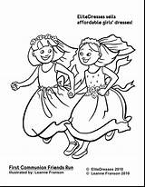 Coloring Pages Bff Friends Two Friend Print Getdrawings Girls Getcolorings Colorings sketch template