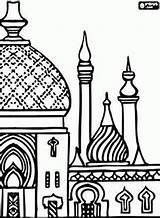 Isra Miraj Coloriage Ramadan Mosque Mosquée Maroc Ensino Minarets Religioso Coloriages Arabe Kaligrafi Islamismo Oncoloring Fundamental Desafio Torres sketch template