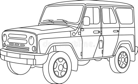 coloring pages  kids cars stock illustration illustration  cute