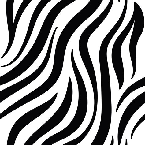 black  white zebra print pattern vector   vectors
