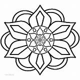 Rangoli Coloring Pages Kids Printable sketch template